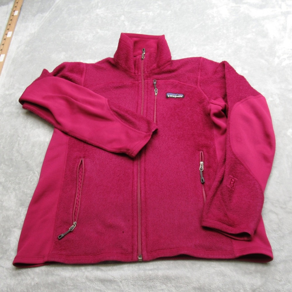 Patagonia R2 Jacket Women Purple Small Full Zip Regulator Polartec Thermal Read